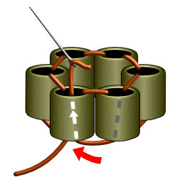 Tubular Brick Stitch Instructions